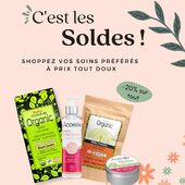 🛍️C'est les soldes chez Radico !🌸

Profitez d'une réduction de 20% sur tout le site internet Radico jusqu'au 20 juillet ! 🌞

Avec le code : SOLDES24

C'est le moment de profitez de vos soins préférer à prix tout doux

#radico #soldes #naturel #cheveux